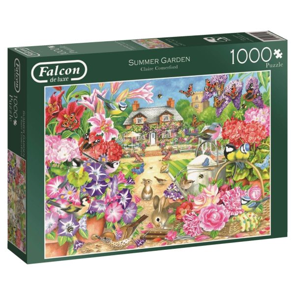 Casse-tete-falcon-claire-comerford-summer-garden-puzzle-1000-pieces