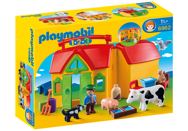 Playmobil-123-Ferme-transportable-avec-animaux-6962