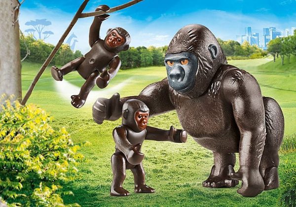 Playmobil Family Fun - Gorille avec ses petits # 70360