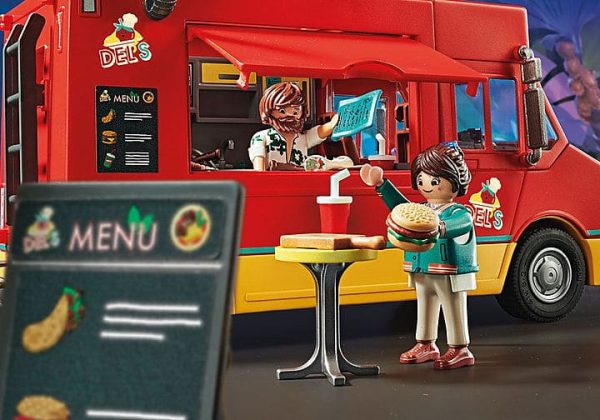 Playmobil-The-Movie-Food-Truck-de-Del