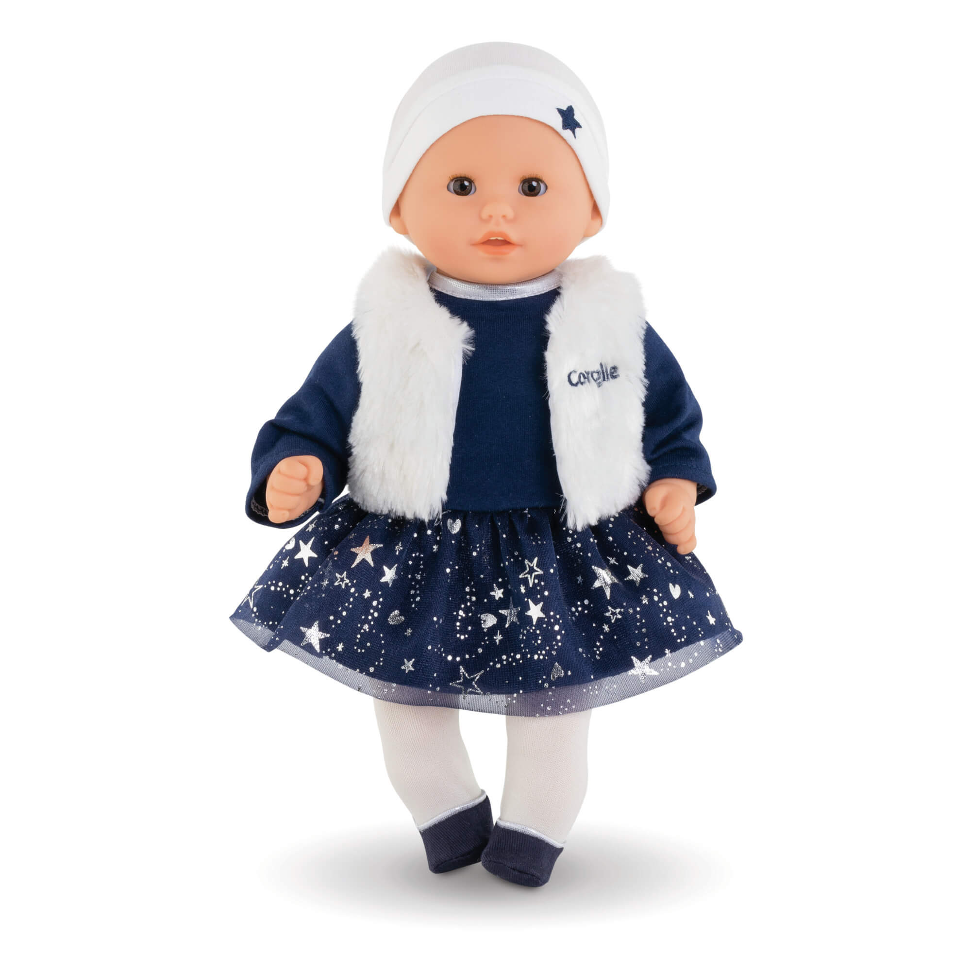 Corolle Abito Per Bambola 30 Cm – "Corolle In Feste", Vestito Per Poupon, Chiusure Autoaderenti, Dai 18 Mesi, 900011100, Made In France
