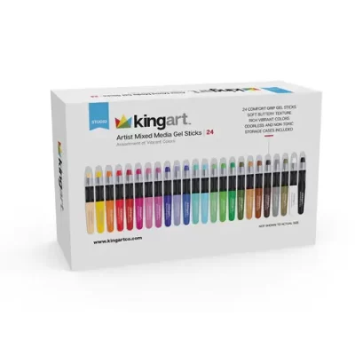 KA0058024-kingart-batonnets-de-gel-medias-mixtes-24-couleurs