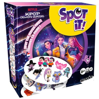 boite de jeu spot-it k-pop